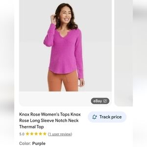 Knox rose top